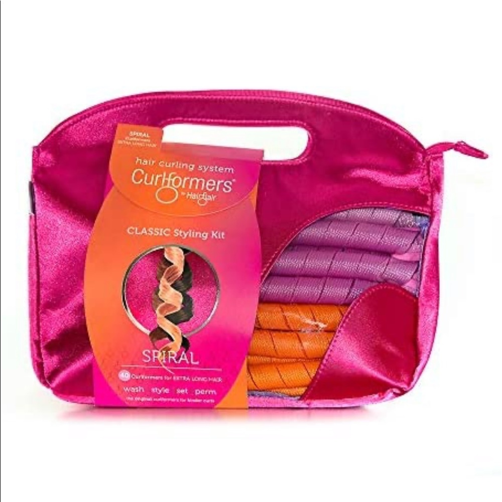 Hair curlers spiral curls
